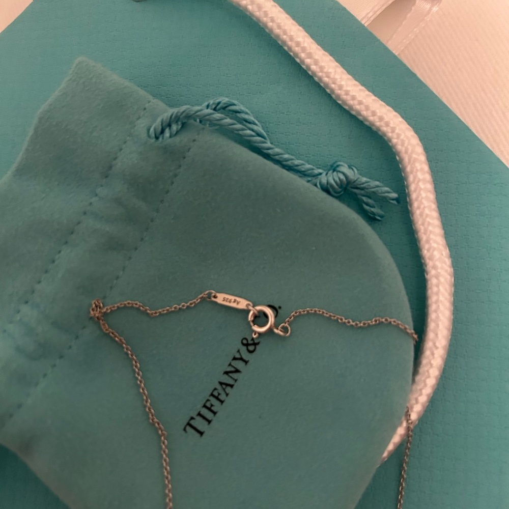 AUTHENTIC Tiffany & Co. 1837 Interlocking circle pendants. - Picture 6 of 11